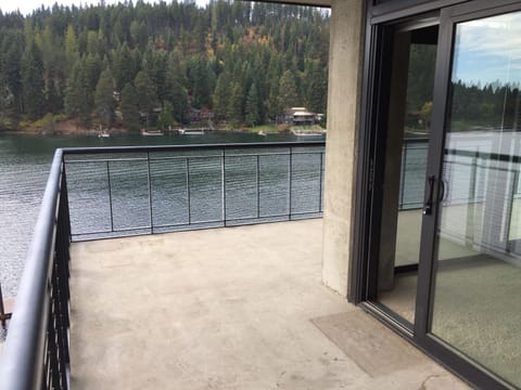 Huge wrap-around balcony.