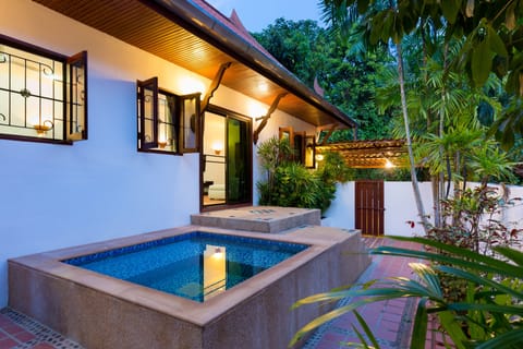 2-Bedroom Pool Villa | Private spa tub