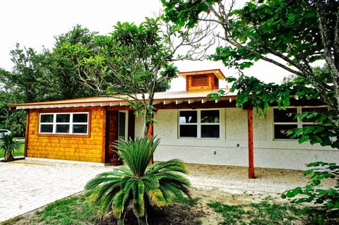 Front of the House, located on a quiet street 2 block from the ocean