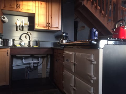 AGA 6 burner  gas range and four oven Combo. 