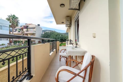 Relax and enjoy the view from the balcony