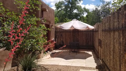 Welcome to New Mexico - blue skies and sunshine start your day at Casita Ristra!