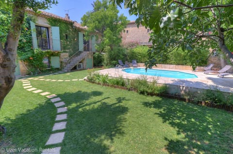 Lawn irrigated (underground sprinklers) automatically at night