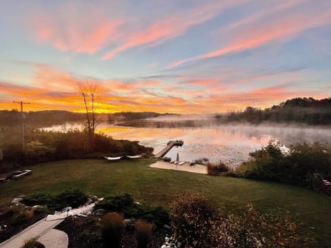 Stunning ever-changing views of Grass Lake.  Can you see yourself here?