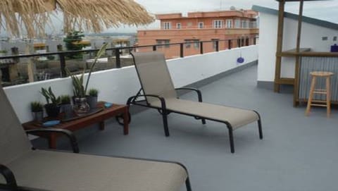 Windy 4th floor PH has exclusive use of terrace w/ views of San Juan Bay & city.