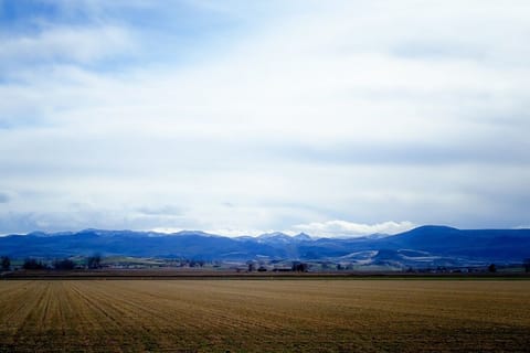 View of the Owyhee Mountains out front window

