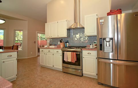 Well stocked kitchen