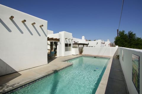 Pool the length of the house