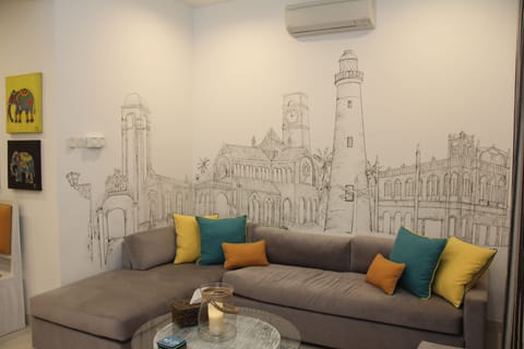 Deluxe Apartment, 3 Bedrooms, Non Smoking, Mountain View | Living area | Smart TV