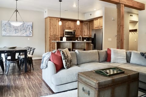 Spacious living area