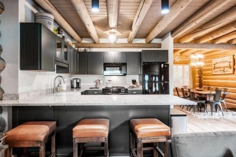 Farmhouse style kitchen. Newly re-modeled. Dining area adjacent.