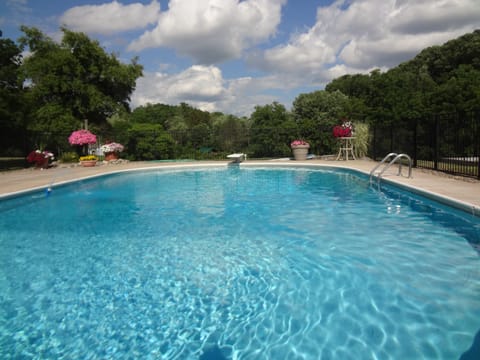 LARGE  In Ground Heated Private Pool open May 1st through the month of Sept.