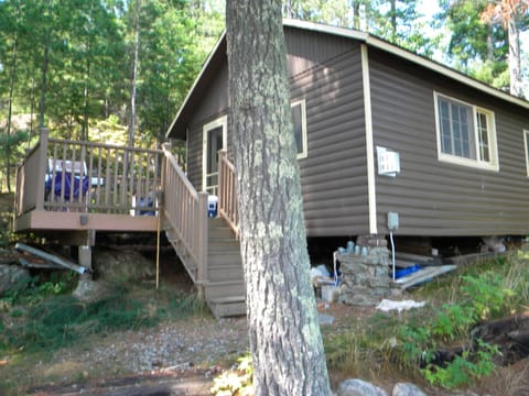 Your new deck with gas grill