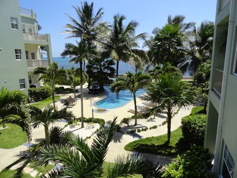 View from private patio
