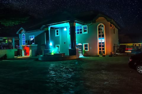 Front of property - evening/night