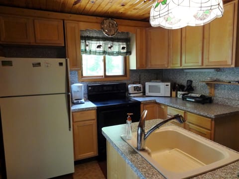 Well-stocked kitchen