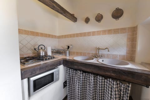 Details  of one of  the 3 kitchens inside the VILLA