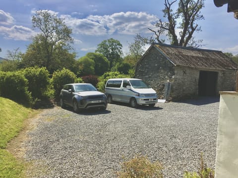 Parking is directly opposite the cottage.