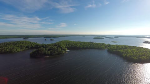 45 acre private Strand Island