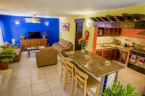 Living Room & Kitchen