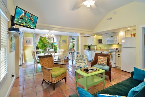 Open Concept Kitchen and Living Area