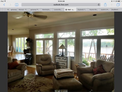 Huge open concept area.