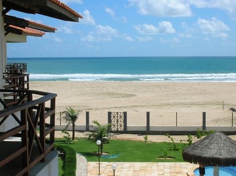 view from our balcony