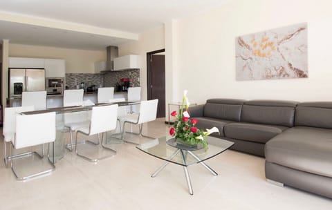 Living/dining area