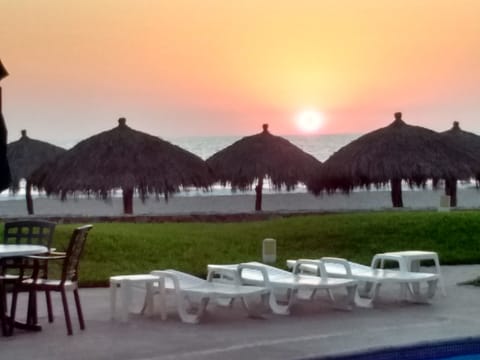 beautiful sunset views from my terrace & beach