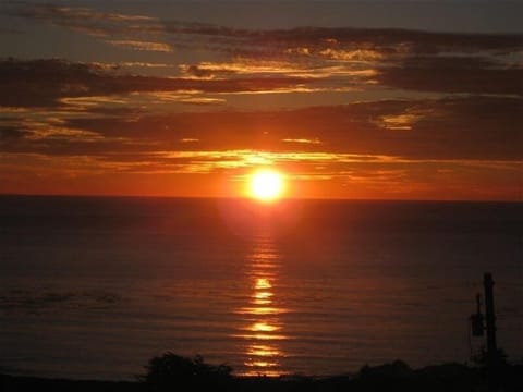 Sunset from the deck