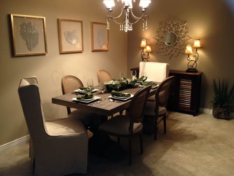 Dine in elegance, seating for six