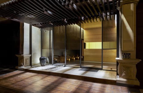 Front of property - evening/night