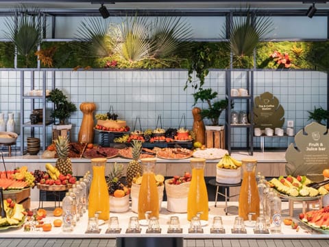 Daily buffet breakfast for a fee
