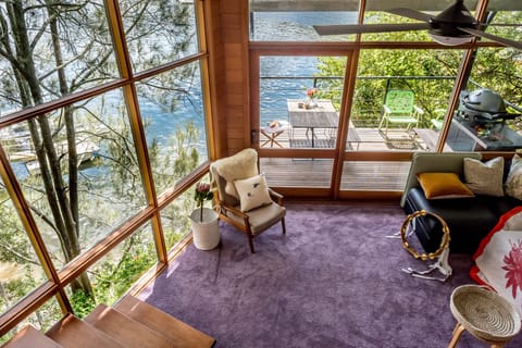 Lounge and balcony