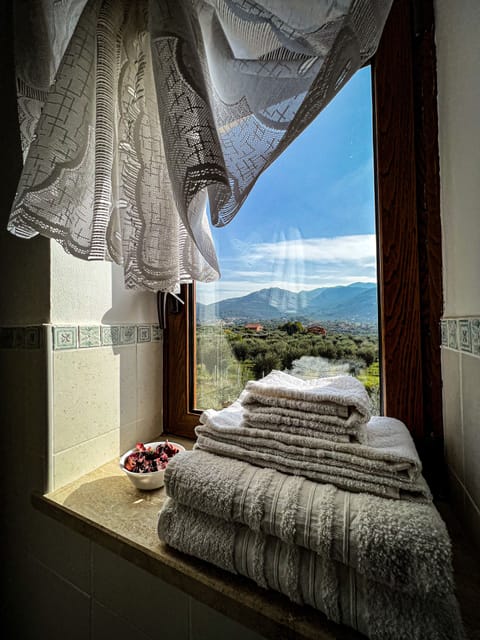 Deluxe Double Room, 1 Queen Bed, Private Bathroom, Garden View | Bathroom | Shower, rainfall showerhead, free toiletries, hair dryer