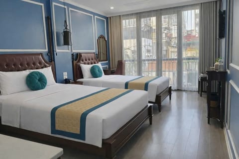 Family Triple Room, Balcony, City View | Front of property