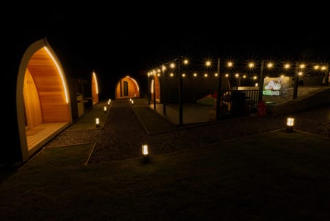 Front of property - evening/night