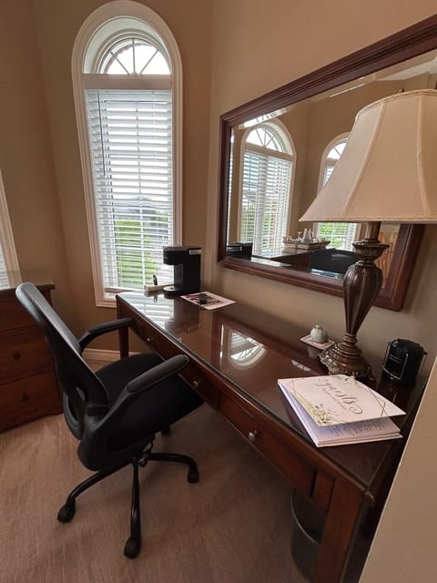 Desk in the Queen Suite