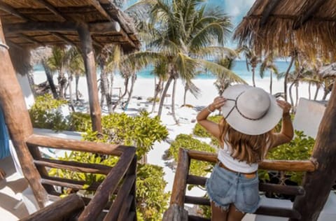 Beachfront Rooftop Beach View | Minibar, in-room safe, blackout drapes, free wired internet