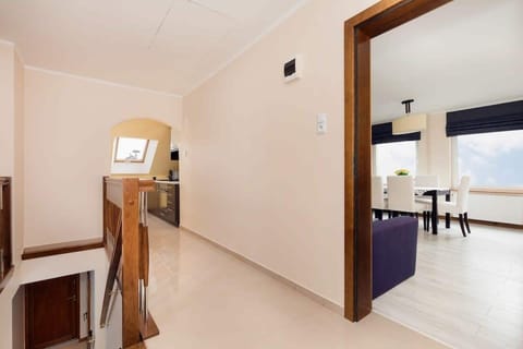 Corridor on the first floor of the house.
