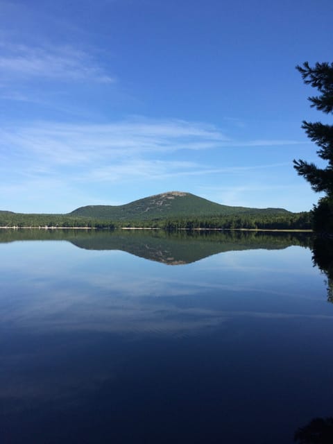Stunning views of Schoodic Mountain