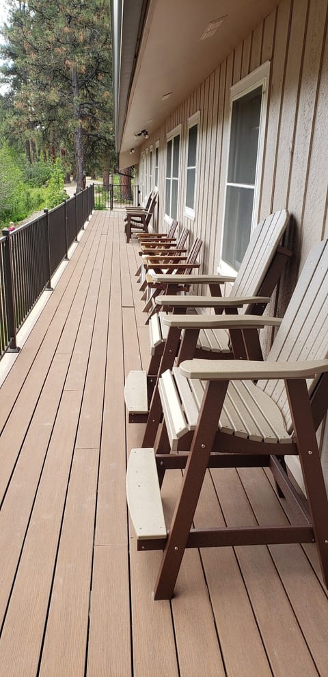 Lots of places to watch the pond and wildlife...