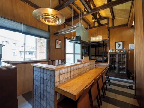 House (East) | Private kitchen | Coffee/tea maker, fridge, microwave, stovetop