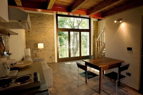 Giuseppina: living area seen from kitchenette