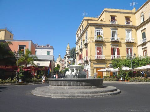 Vico Equense's main square (just 30 metres from Casa Micla).