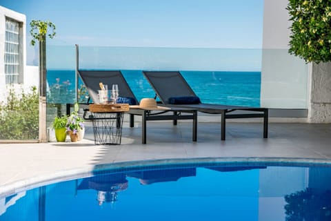 View from garden terrace 