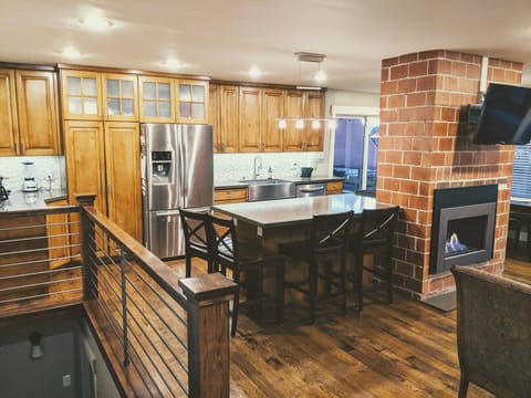 Upstairs Living Room/Kitchen