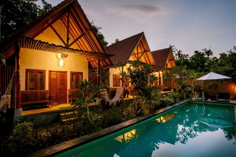 Front of property - evening/night