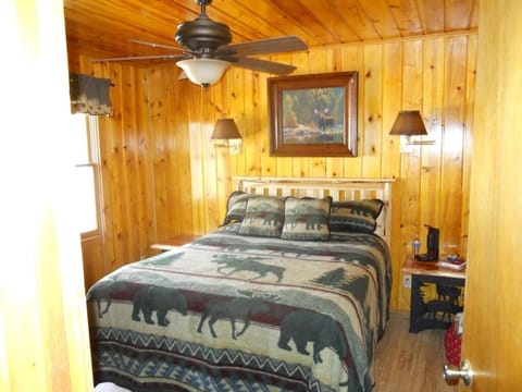 The Moose bedroom.