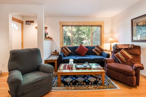 Nothing beats the mountain-chic comfort of our spacious living room.
